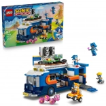 lego sonic: specjalna mobilna baza z ciężarówką i quadem