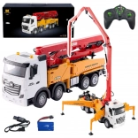 Zdalnie sterowana betoniarka z pompą HUI NA 1:18