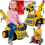 BIG Power Worker jeździk maxi żuraw z wyciągarką