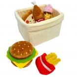 Magic Baby szybki bufet w koszyku – pluszowy zestaw zabawek