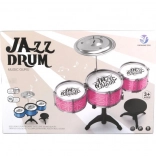 Dziecięcy zestaw perkusyjny ze stołkiem Yuesheng Toys