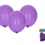Fioletowe balony dmuchane 30 cm - zestaw 10 szt.