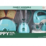 Zestaw kuchennych urządzeń na baterie