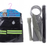 Kostium policjanta z kamizelką