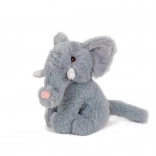 Pluszowy siedzący słoń 17 cm – mięciutki przyjaciel dla niemowląt