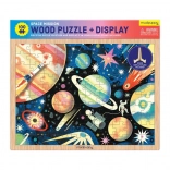 Drewniane puzzle Kosmiczna misja 100 elementów MUDPUPPY