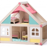 Drewniany domek dla lalek Brygida