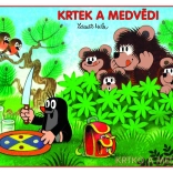 Kolorowanka A5 Krecik i niedźwiedzie