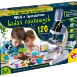 Zestaw naukowy I'm a Genius Wielkie laboratorium 120 eksperymentów