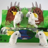 Pluszowy brelok kakadu