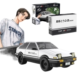 Klocki CaDA Toyota AE86 Trueno Initial D – białe auto miejskie, 72 elementy