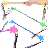 Magiczna różdżka z kijem gimnastycznym i wstążkami