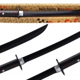 Samurajski miecz na baterie z dźwiękiem, czarny