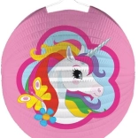 Lampion z motywem jednorożca