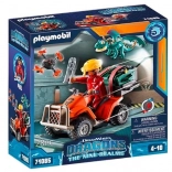 PLAYMOBIL Dragons: Dziewięć Królestw Icaris ATV i Phil – zestaw z figurkami i smokiem