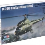 Plastikowy model śmigłowca Mi-2 Hoplite – wersja przeciwpancerna
