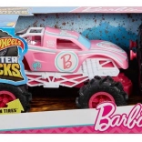 Zdalnie sterowany monster truck BARBIE Hot Wheels 1:24