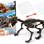 Clementoni Smilodon - Składana struktura szablozębnego tygrysa