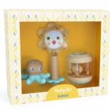 Gryzak i grzechotka DJECO Baby White