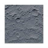 Designowa płyta bazowa Księżycowy krajobraz 25,5 x 25,5 cm