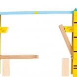 Drewniany podnoszony most Tower Bridge PADDINGTON do kolejek