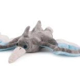 pluszowy pterozaur 40 × 28 cm szary