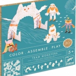 DJECO 3D zestaw potworków Team Monsters