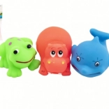 Gumowe zwierzątka do wody 3 szt.