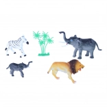 Zestaw dzikich zwierząt w pudełku