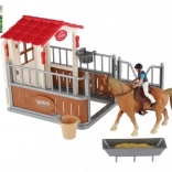 Zestaw stajnia dla koni z akcesoriami
