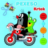 Pexeso w Zeszycie Krecik i Motocykl z Maxi Kartonikami