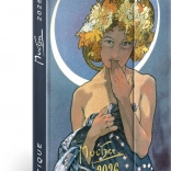 Tygodniowy magnetyczny dziennik Alfons Mucha 2026