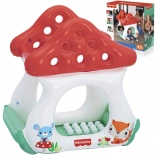 Nadmuchiwany domek z kulkami Muchomor Fisher Price
