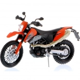 Welly motocykl KTM RC 8C 1:18 pomarańczowy