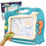 Woopie znikopis tablica magnetyczna z motywem oceanu - zielona