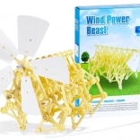 Edukacyjna zestaw konstrukcyjny robot napędzany wiatrem
