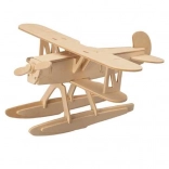 Drewniane puzzle 3D Samolot Heinkel