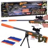 Duża piankowa strzelba snajperska z optyką i magazynkiem