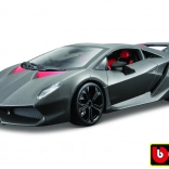 Model Lamborghini Sesto Elemento 1:24 Szary Metalik