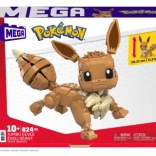 klocki konstrukcyjne MEGA POKÉMON jumbo Eevee 28 cm (824 elementy)