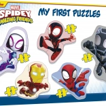Educa baby puzzle Spidey i jego niesamowici przyjaciele 5w1 (3–5 elementów)
