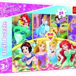 Puzzle Maxi 24 elementy – księżniczki DISNEY, magia wspomnień