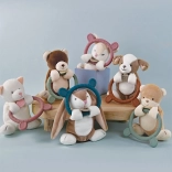 Doudou pluszowa zabawka z gryzakiem