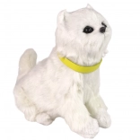 Interaktywne pluszowe kociątko – miałczy, porusza głową i ogonem