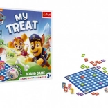 gra planszowa PAW Patrol: My Treat z drewnianą kostką