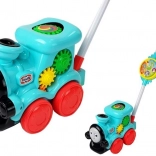 Ruchomy pociąg z rączką i dźwiękami