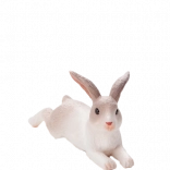 MOJO królik leżący – realistyczna figurka z plastiku