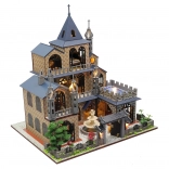 Miniaturowy domek Dom spełnionych snów z oświetleniem LED - 2KIDS TOYS