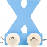 Drewniany pociąg – kolorowy alfabet, litera X small foot