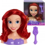 Głowa do czesania DISNEY Księżniczka Ariel – Mała Syrenka ze szczotką